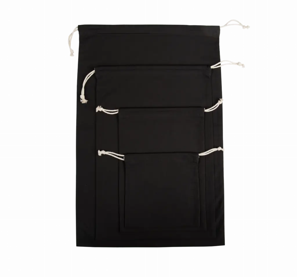 Tas van biologisch katoen, black — productfoto 2