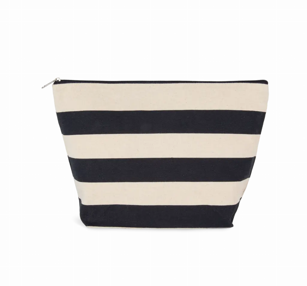 Custom Cotton Pouch KI0757 Large Nautical Stripes One-size — product photo 4