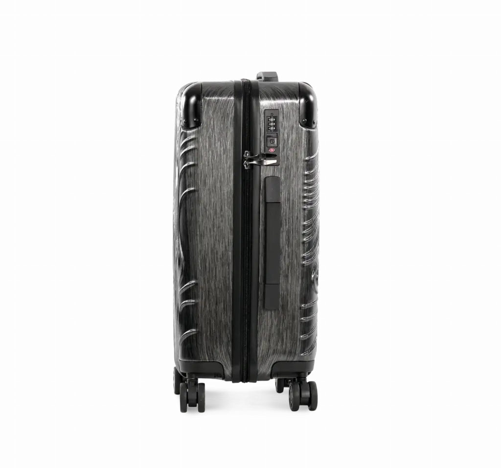 PS_KI0838-S_BLACK - Hidalgo Cabinetrolley met 4 zwenkwieltjes, black — productfoto 5