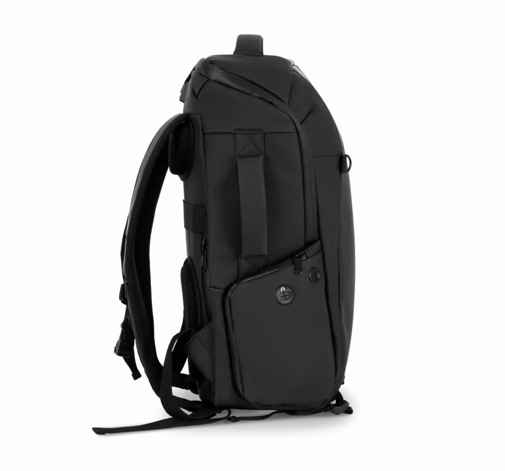 Waterdichte anti-diefstaltas met helmhouder, black — productfoto 4