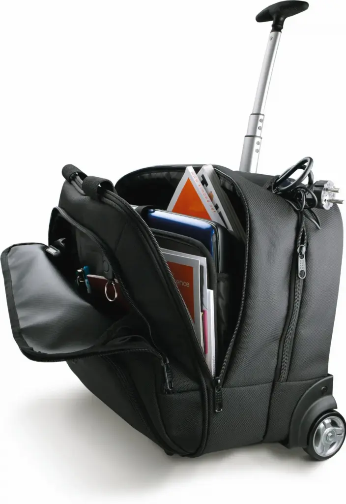 Trolley met laptopvak