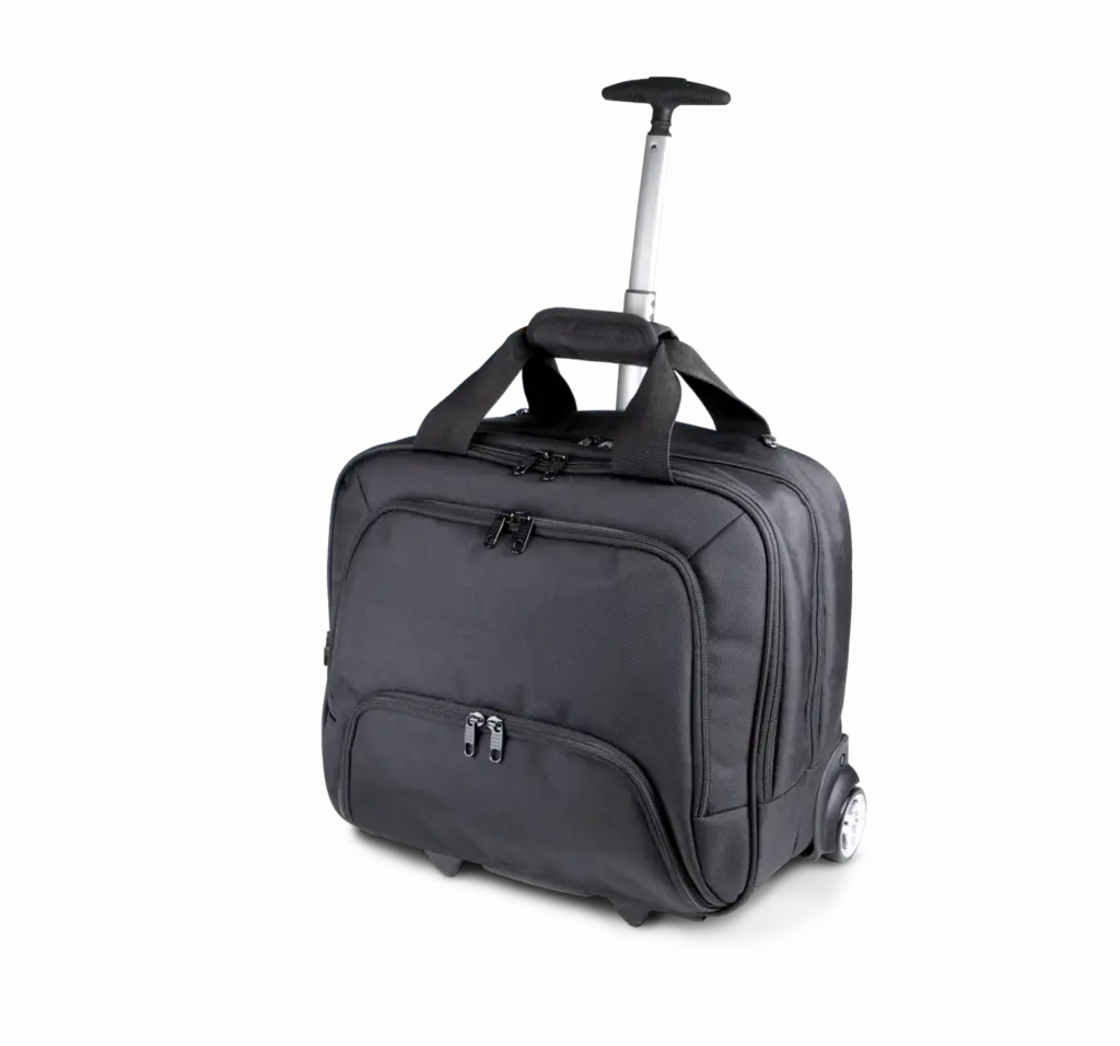 PS_KI0904_BLACK - Hidalgo Trolley met laptopvak, black — productfoto 5