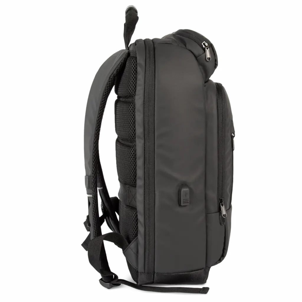 Businessrugzak met laptopvak, black — productfoto 5