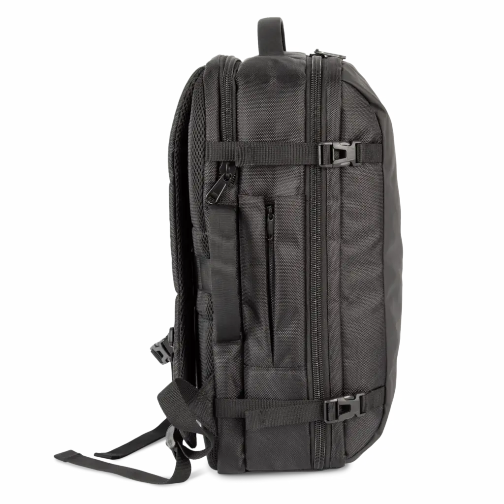 PS_KI0933-S_BLACK - Hidalgo Businessrugzak met laptopvak, black — productfoto 3