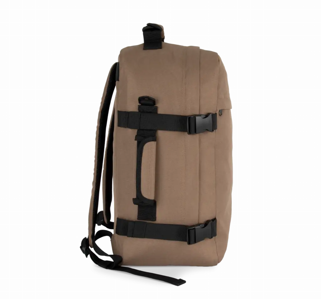 Veelzijdige reisrugzak, cashew brown — productfoto 6