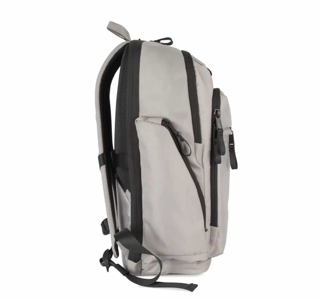 Premium businessrugzak, light grey — productfoto 5