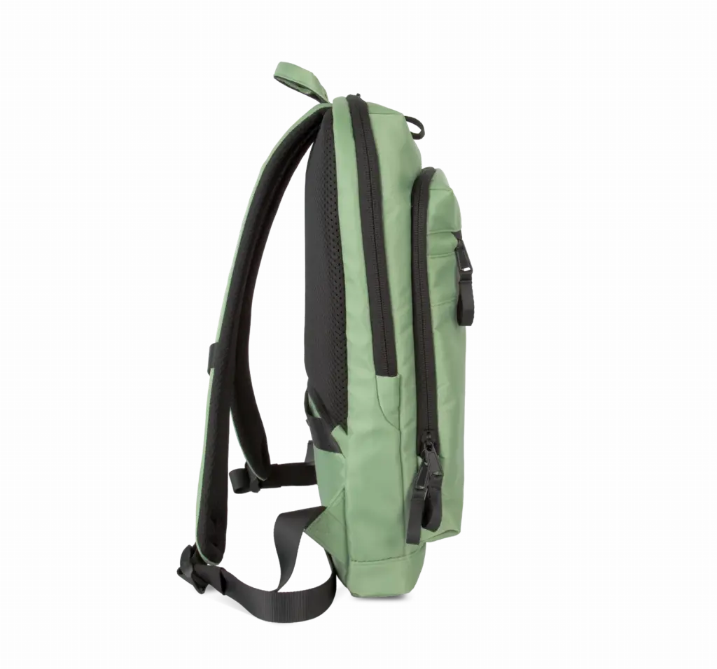 Premium businessrugzak, aspen green — productfoto 5