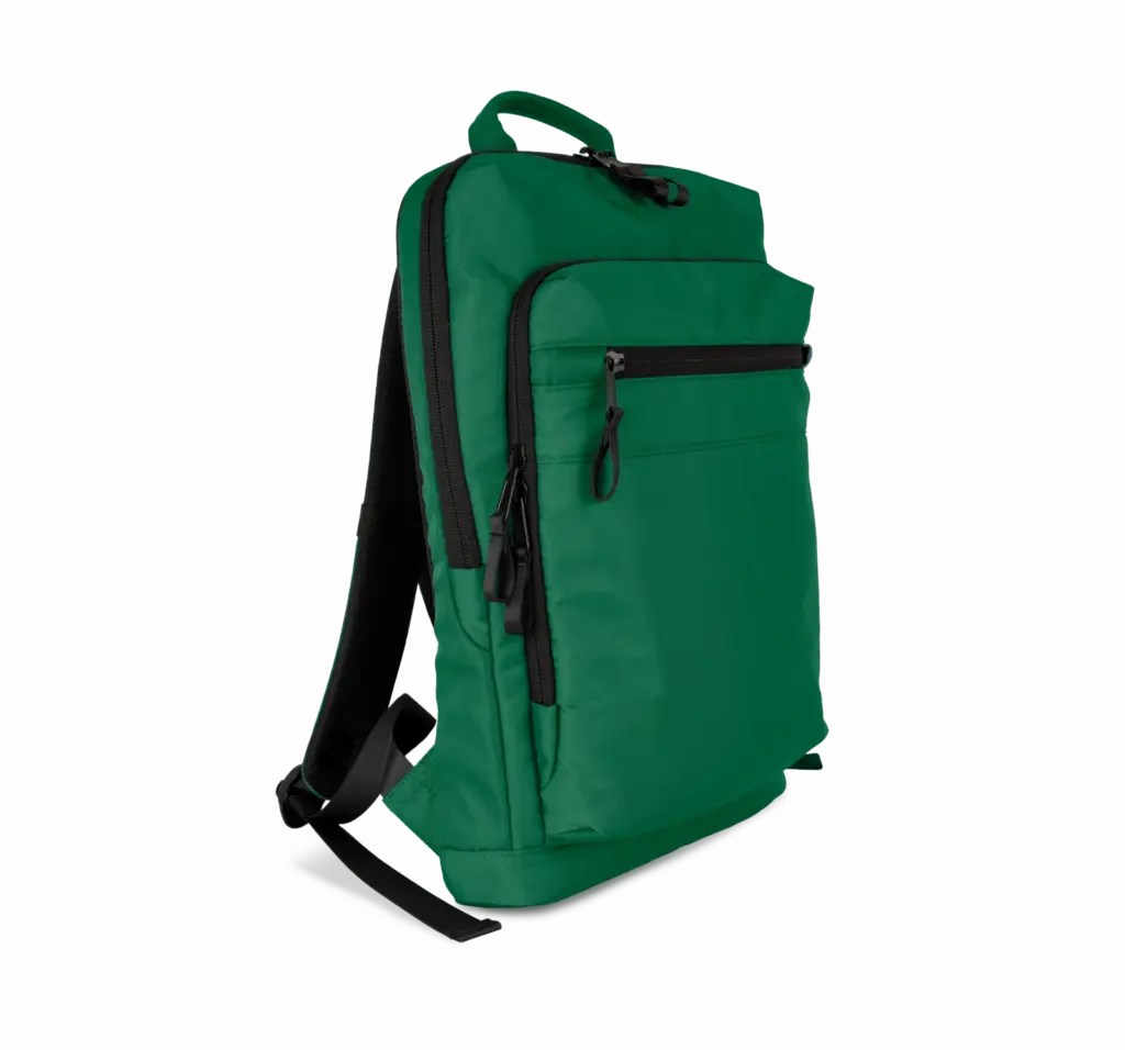 Premium businessrugzak, garden green — productfoto 8