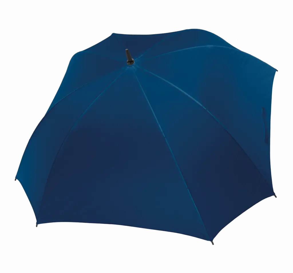 Vierkante Golfparaplu, navy — productfoto 4
