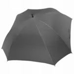 Vierkante Golfparaplu, slate grey — productfoto 6