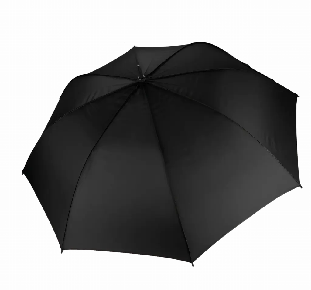 Automatische golfparaplu, black — productfoto 3