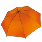 Automatische golfparaplu, orange / dark grey — productfoto 6