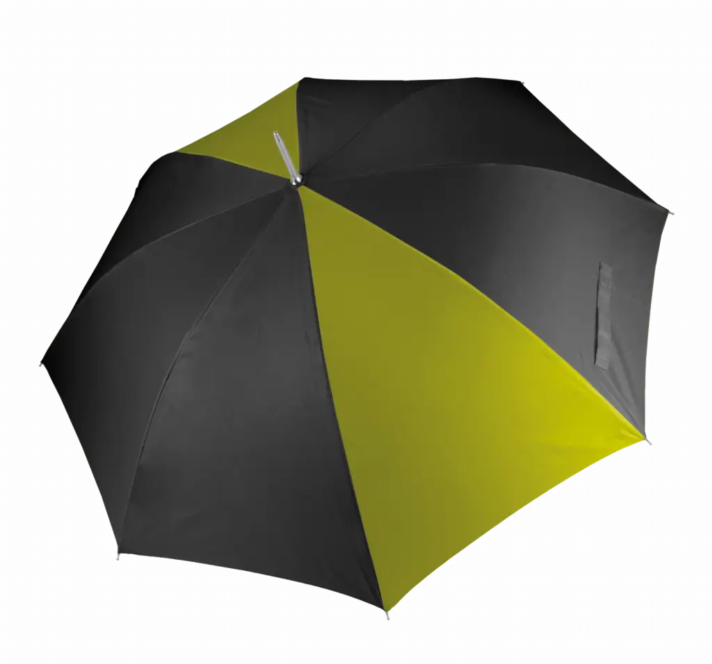 Golfparaplu, black / burnt lime — productfoto 6