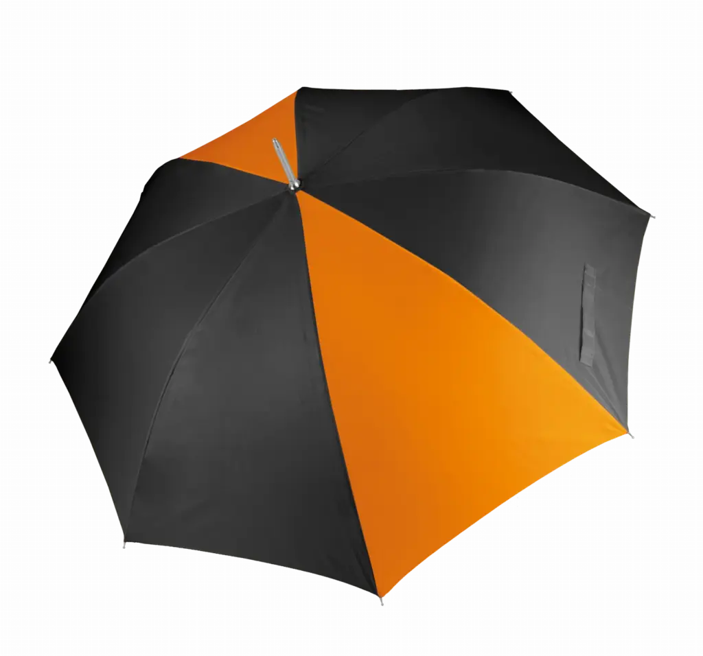 Golfparaplu, black / orange — productfoto 7