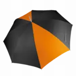 Golfparaplu, black / orange — productfoto 7