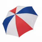 Golfparaplu, reflex blue/white/french red — productfoto 18