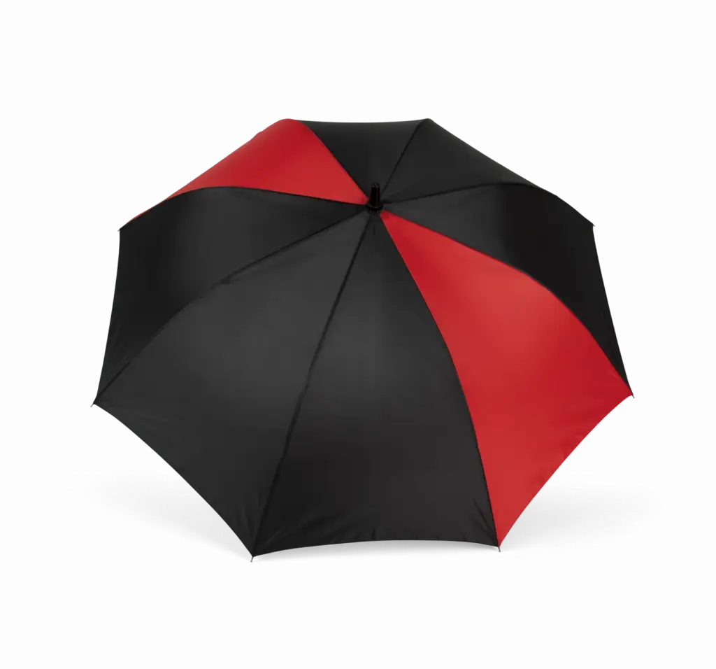 Grote Golfparaplu, black / red — productfoto 7