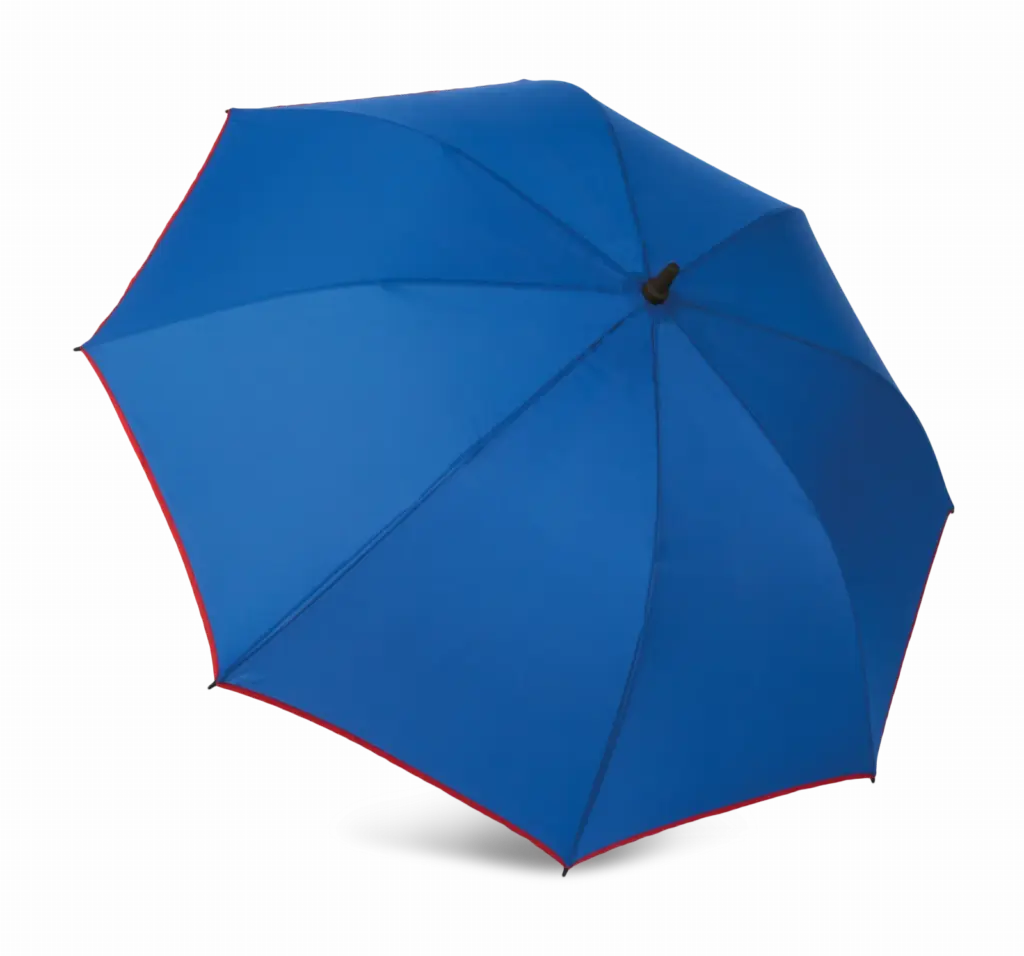 Automatische paraplu, royal blue / red — productfoto 7