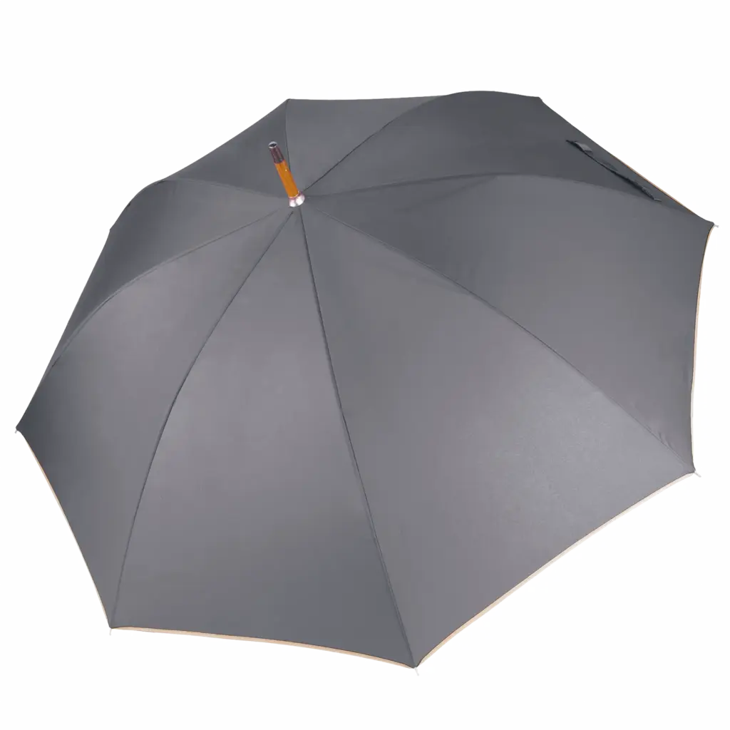 Automatische Paraplu, dark grey / beige — productfoto 5