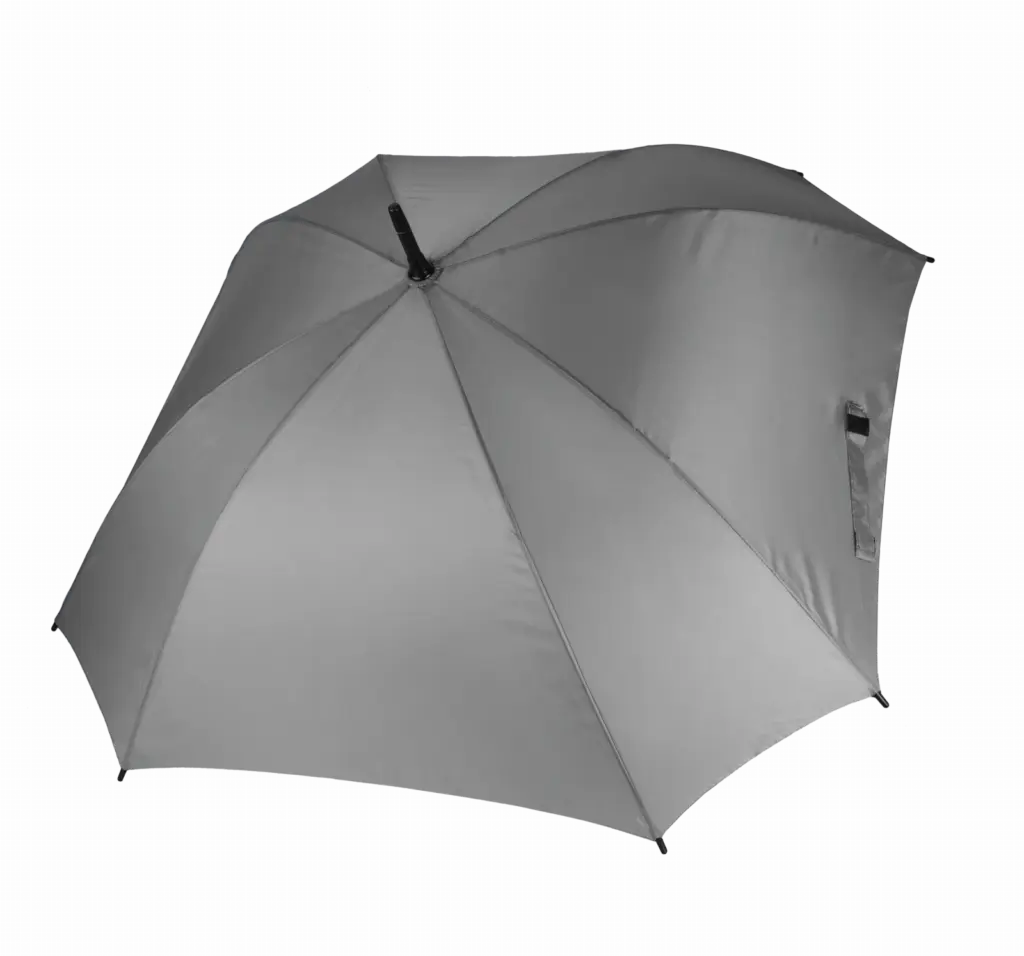 Vierkante paraplu, slate grey — productfoto 7