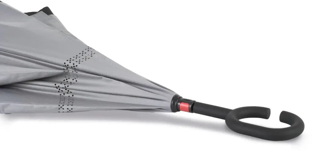Omgekeerde, handenvrije paraplu — productfoto 4