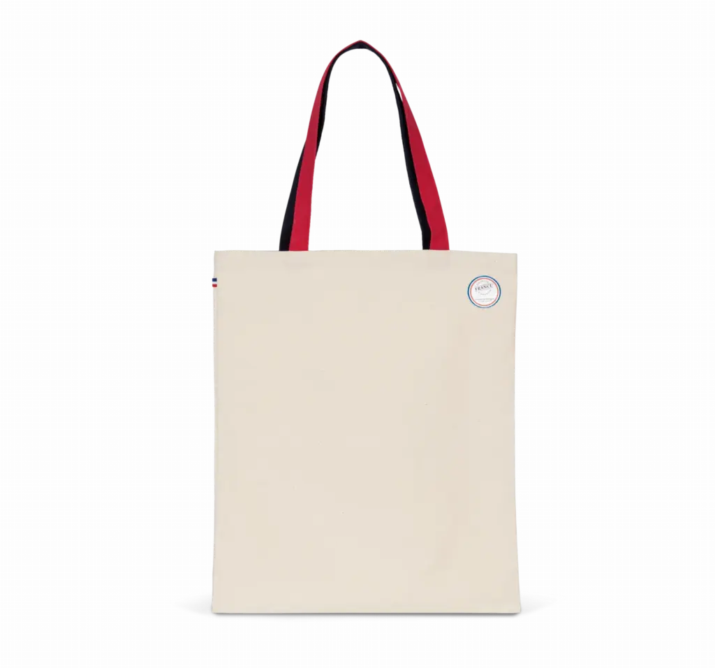 PS_KI3205_NATURAL - Katoenendraagtassen Shopper in drie kleuren-Origine France Garantie, natural — productfoto 8