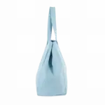Shopper van verwassen katoen, washed dream blue — productfoto 7
