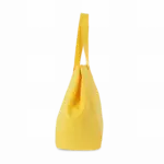 Shopper van verwassen katoen, washed lemon zest — productfoto 10