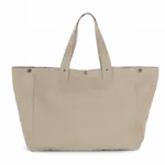 Shopper van verwassen katoen, washed natural — productfoto 11