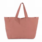 PS_KI3208_WASHEDPINKOCHRE - Katoenendraagtassen Shopper van verwassen katoen, washed pink ochre — productfoto 20