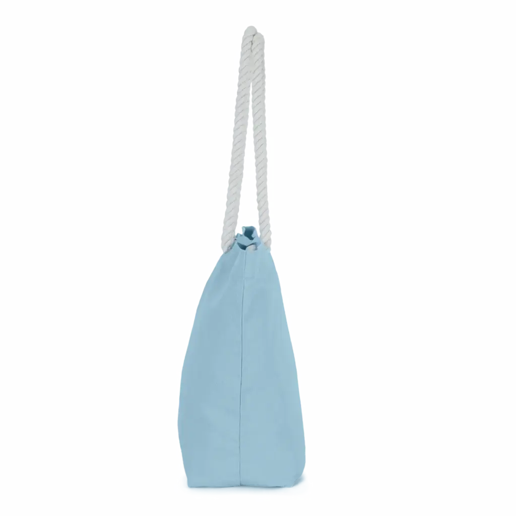 Totebag in marinestijl, washed dream blue — productfoto 5