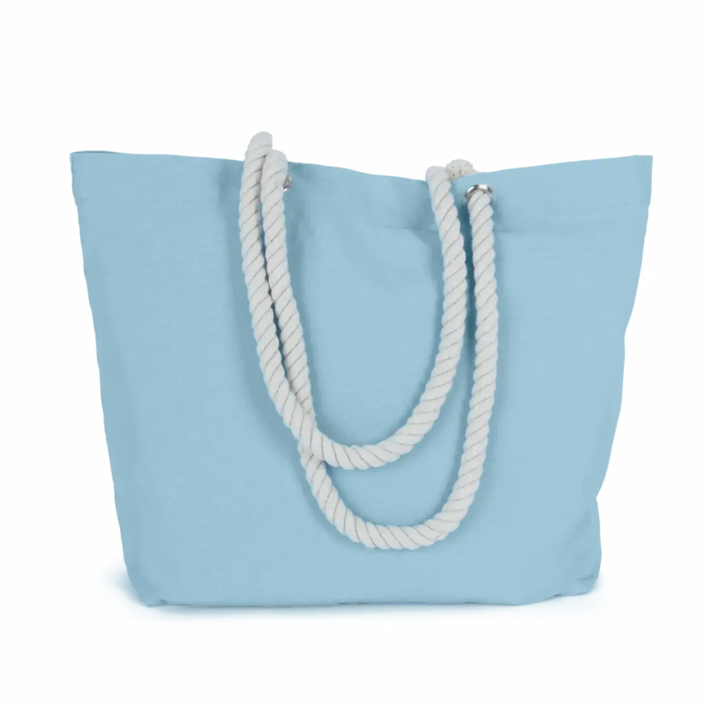 Totebag in marinestijl, washed dream blue — productfoto 6