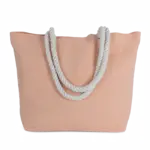 Totebag in marinestijl, washed lit peach — productfoto 8