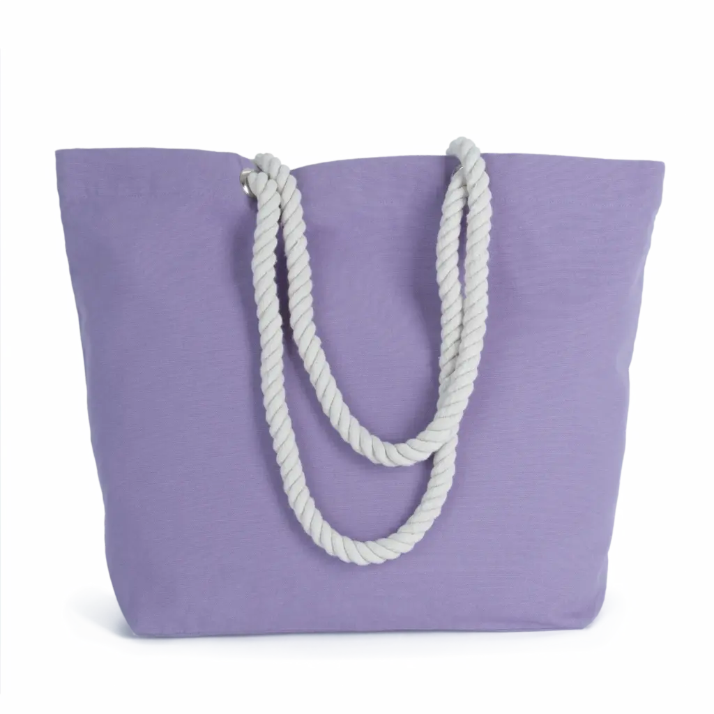 Totebag in marinestijl, washed lit purple — productfoto 9