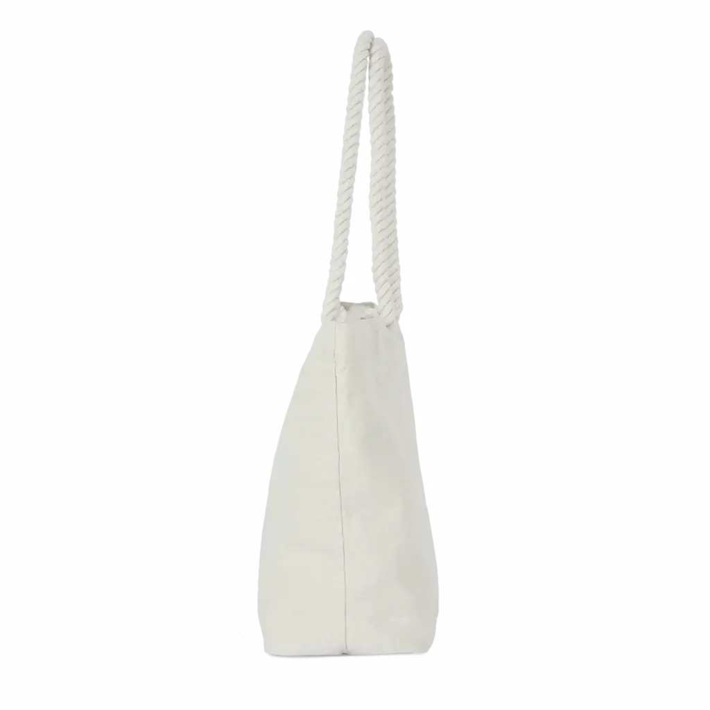 Totebag in marinestijl, washed natural — productfoto 10