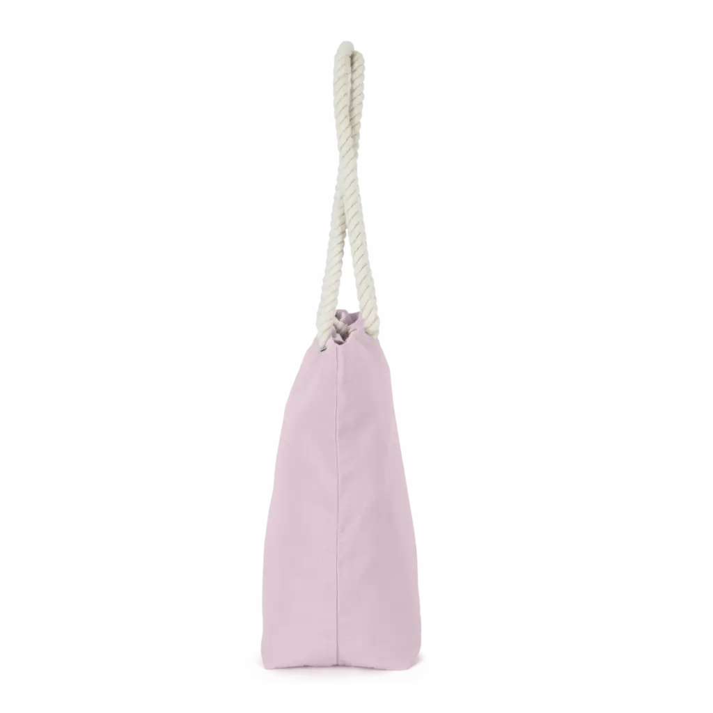 Totebag in marinestijl, washed parma pink — productfoto 11