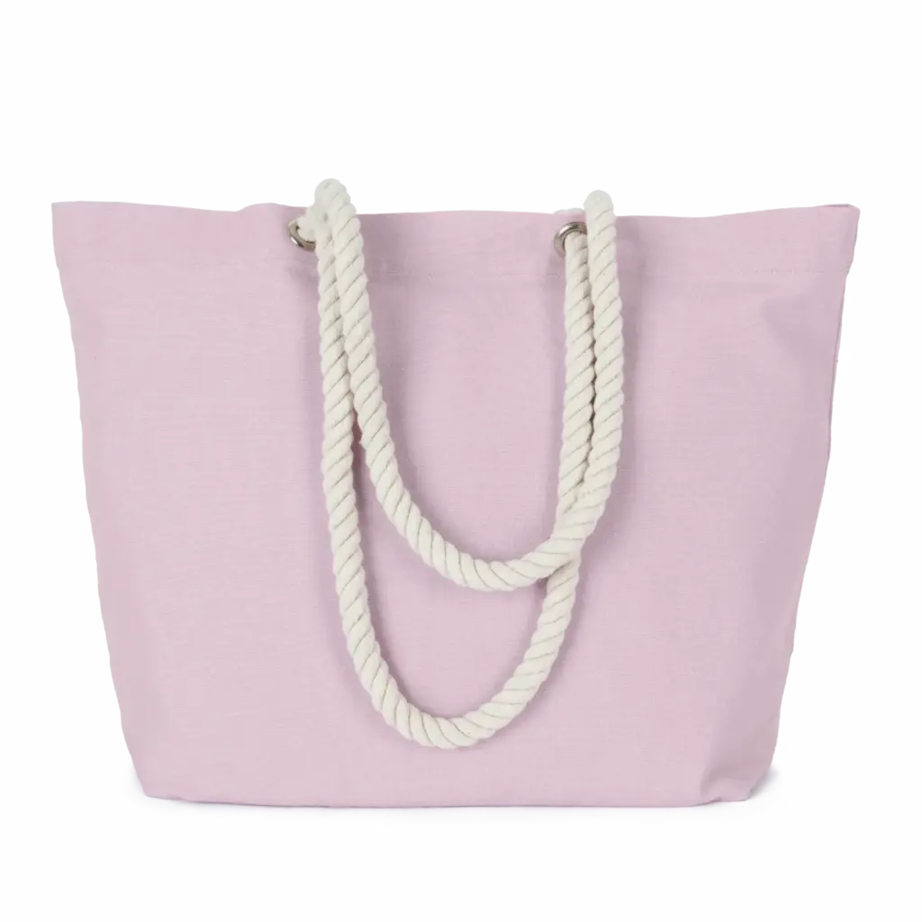 Totebag in marinestijl, washed parma pink — productfoto 12