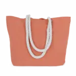 Totebag in marinestijl, washed tawny orange — productfoto 15