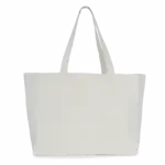 Grote 'evergreen' shopper, washed natural — productfoto 10