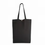Shopper van verwassen katoen, washed black — productfoto 6