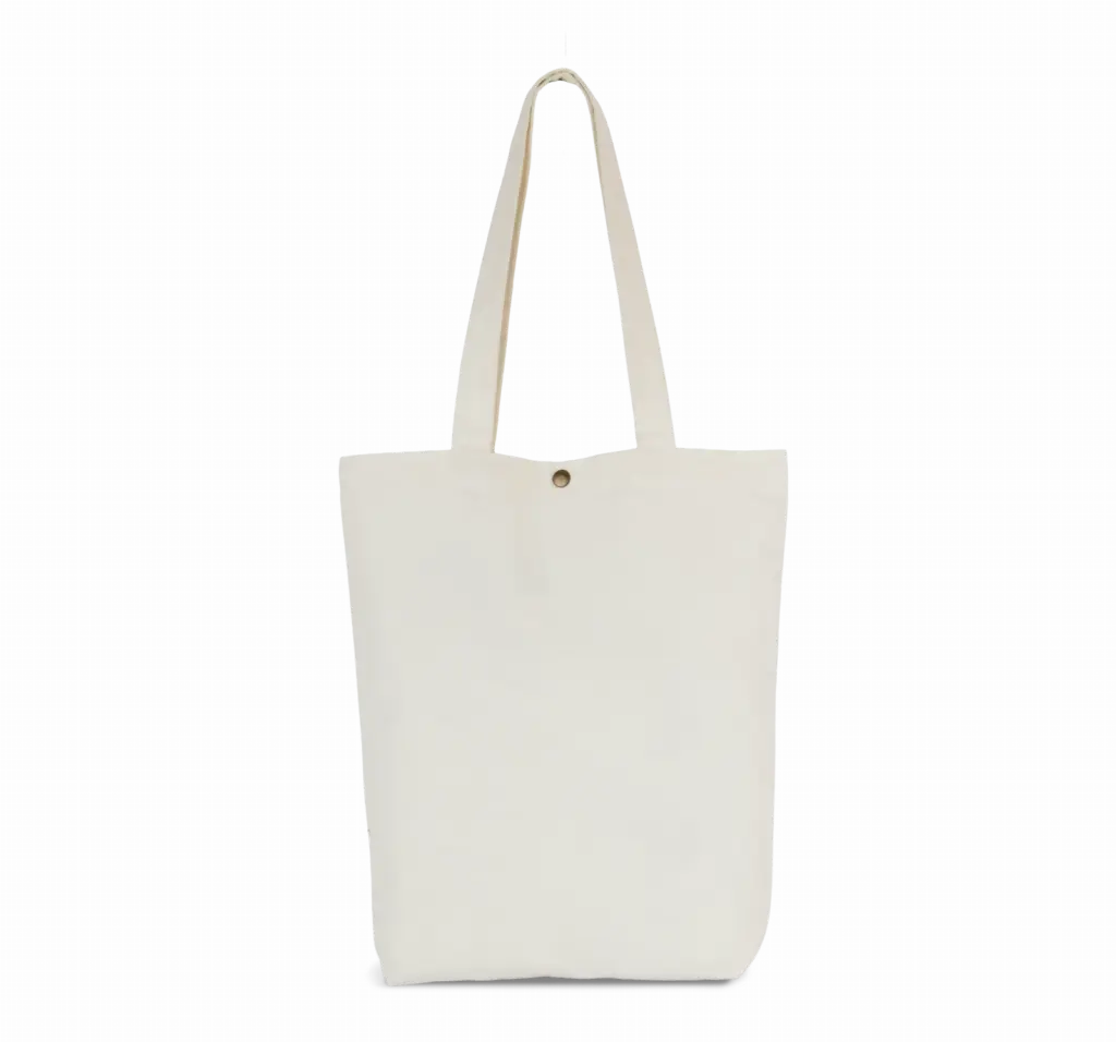 PS_KI3213_WASHEDIVORY - Katoenendraagtassen Shopper van verwassen katoen, washed ivory — productfoto 9