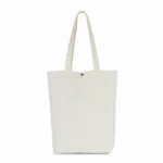 PS_KI3213_WASHEDIVORY - Katoenendraagtassen Shopper van verwassen katoen, washed ivory — productfoto 9