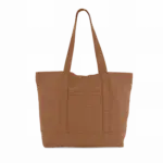 Grote shopper met zijzak, washed cinnamon — productfoto 7