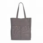 PS_KI3215_WASHEDSTEEPLEGREY - Katoenendraagtassen Tas met dubbel voorvak, washed steeple grey — productfoto 12