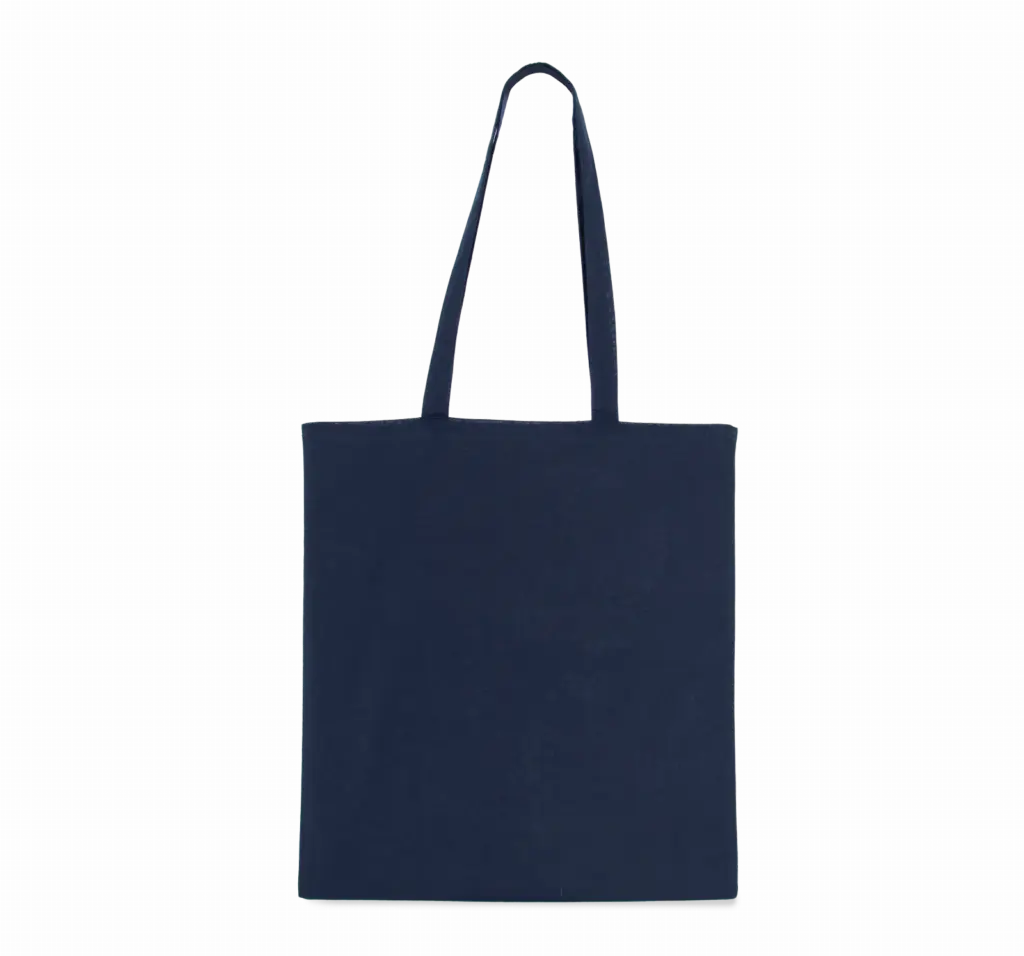 Shopper met lange hengsels, navy — productfoto 7