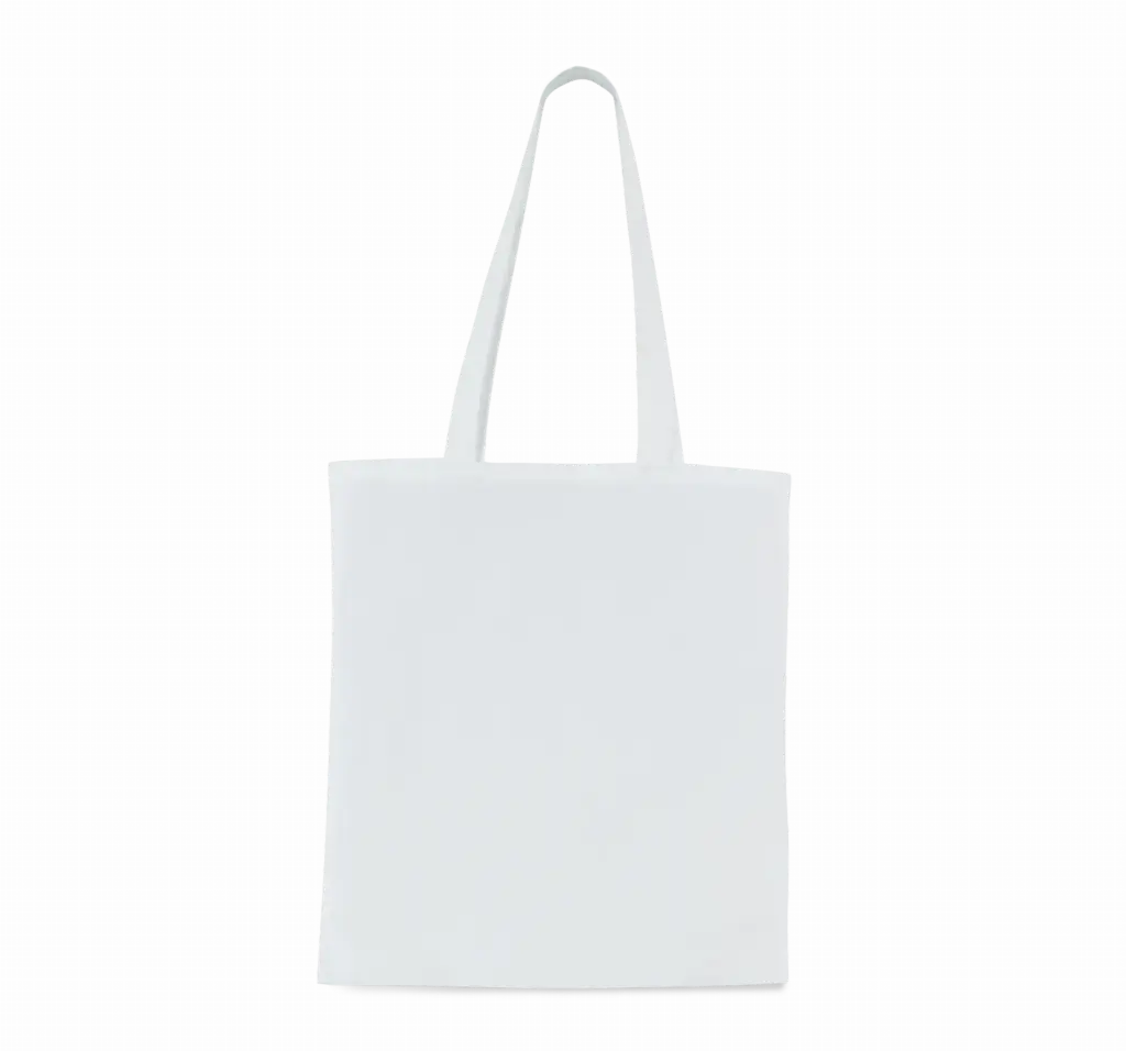 Shopper met lange hengsels, white — productfoto 8