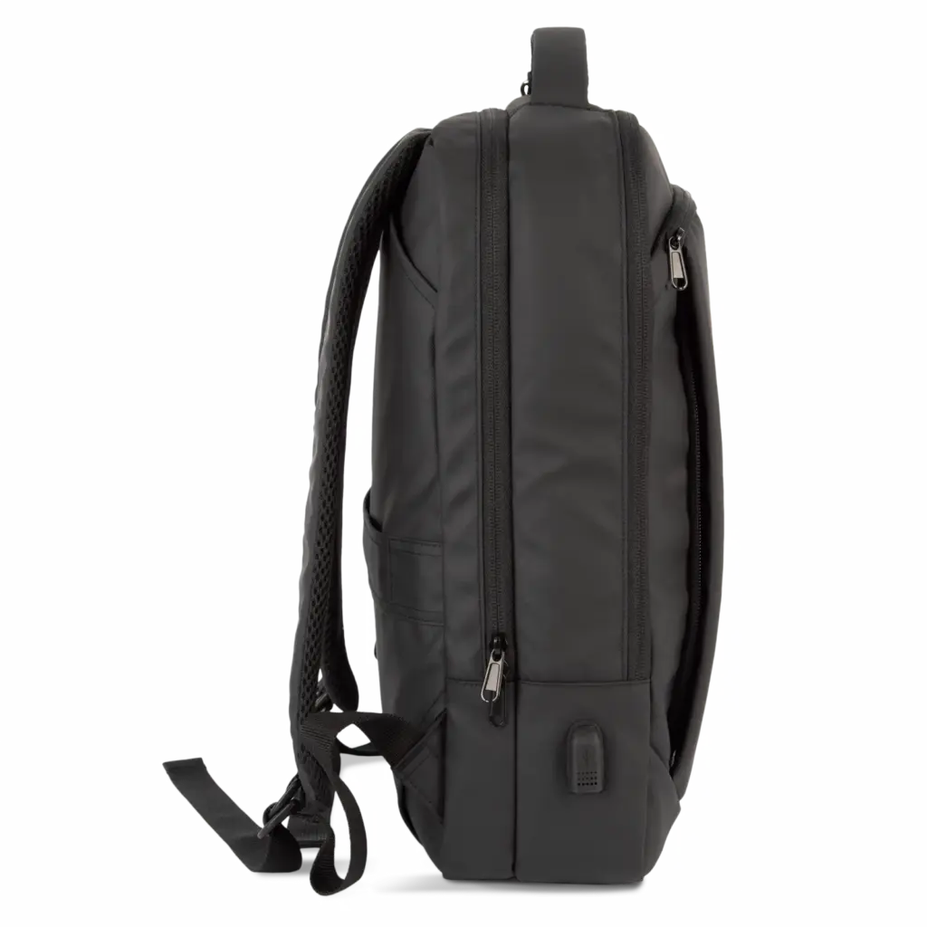 PS_KI5110-S_BLACK - Hidalgo Businessrugzak met laptop-en documentenvak Kialma by k-loop, black — productfoto 2