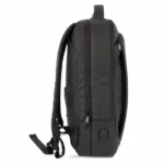 Businessrugzak met laptop-en documentenvak Kialma by k-loop, black — productfoto 2