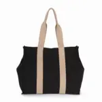 Grote, gerecyclede shopper met plooi