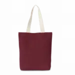 PS_KI5202_ROSEWOOD-ECUME - Katoenendraagtassen Gerecyclede shopper met platte bodem, rosewood / ecume — productfoto 8